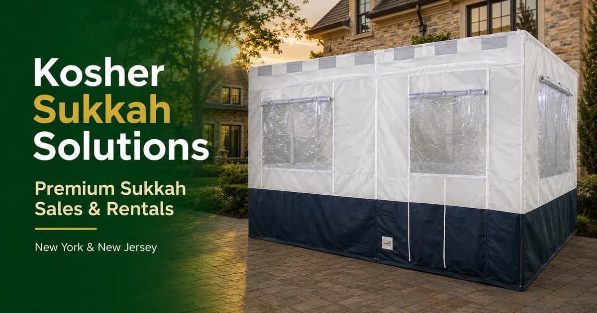 Kosher Sukkah Solutions