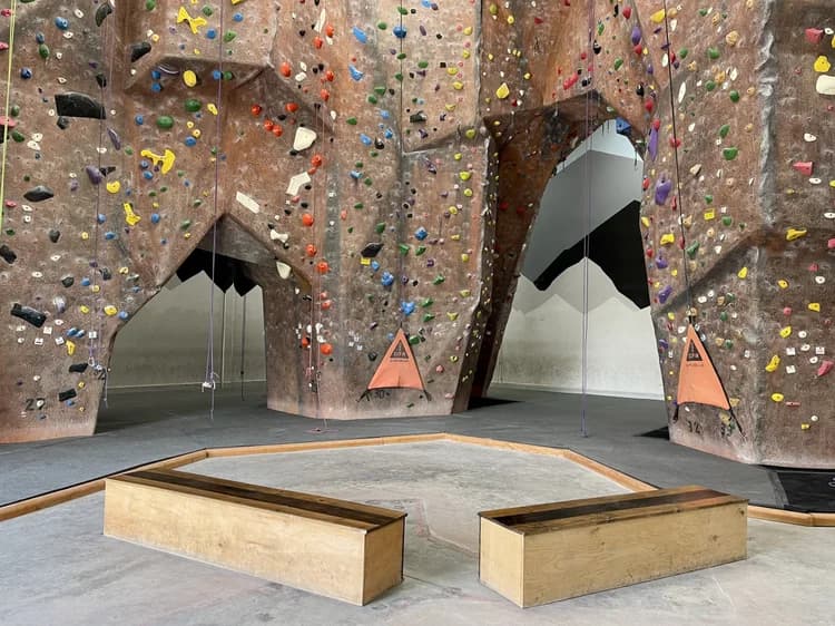 Vertical Hold Rock Climbing