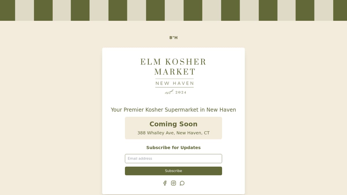 Elm Kosher Market