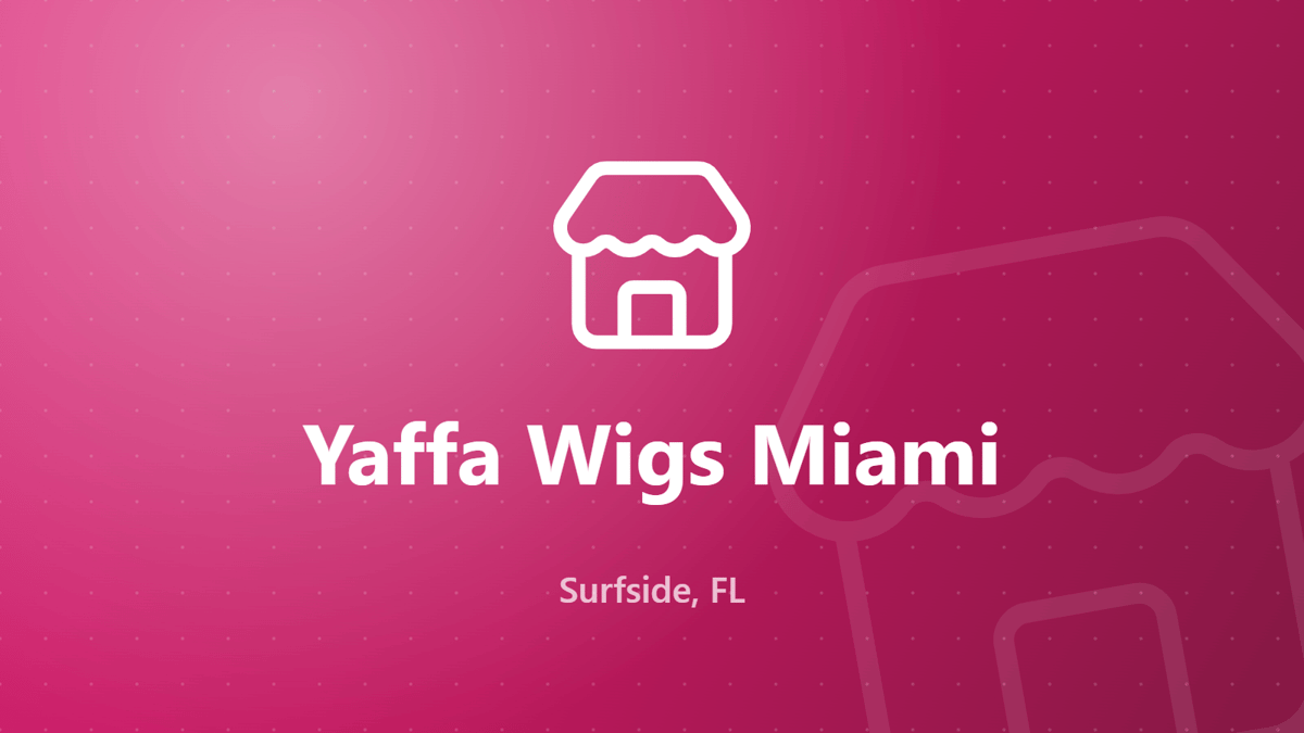 Yaffa Wigs Miami