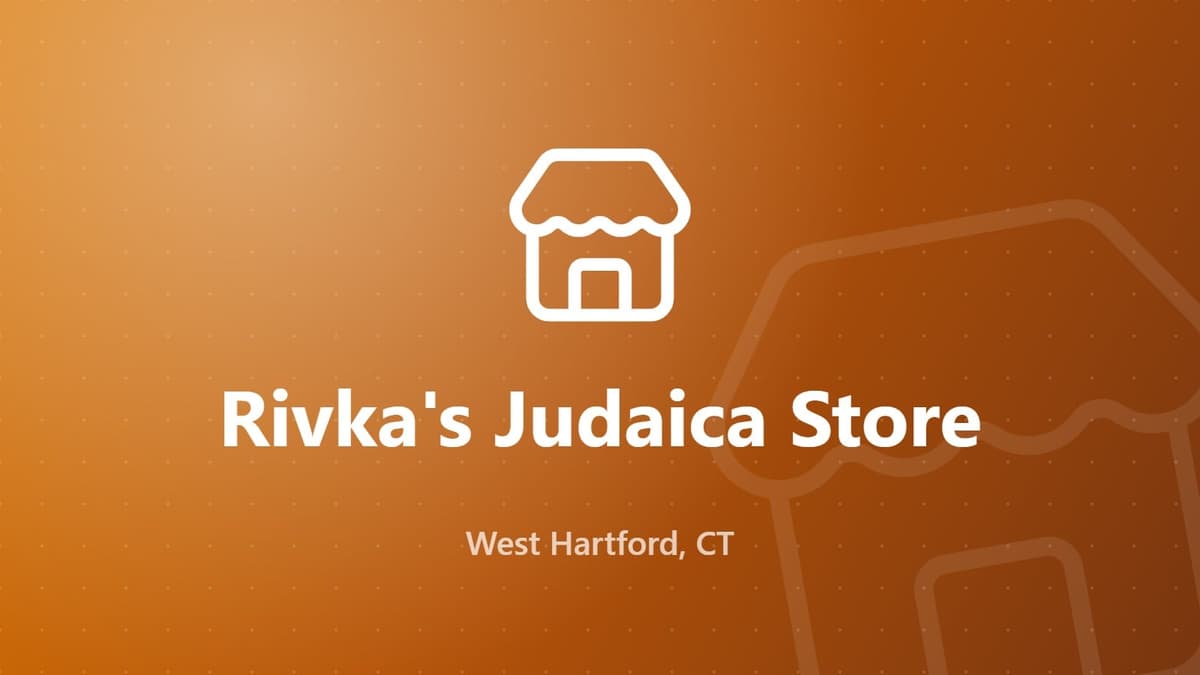 Rivka's Judaica Store