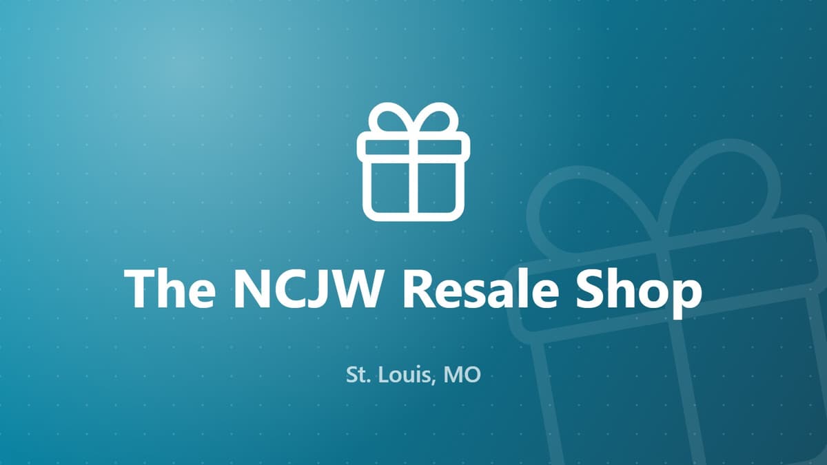 The NCJW Resale Shop
