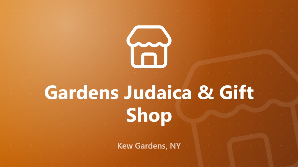 Gardens Judaica & Gift Shop