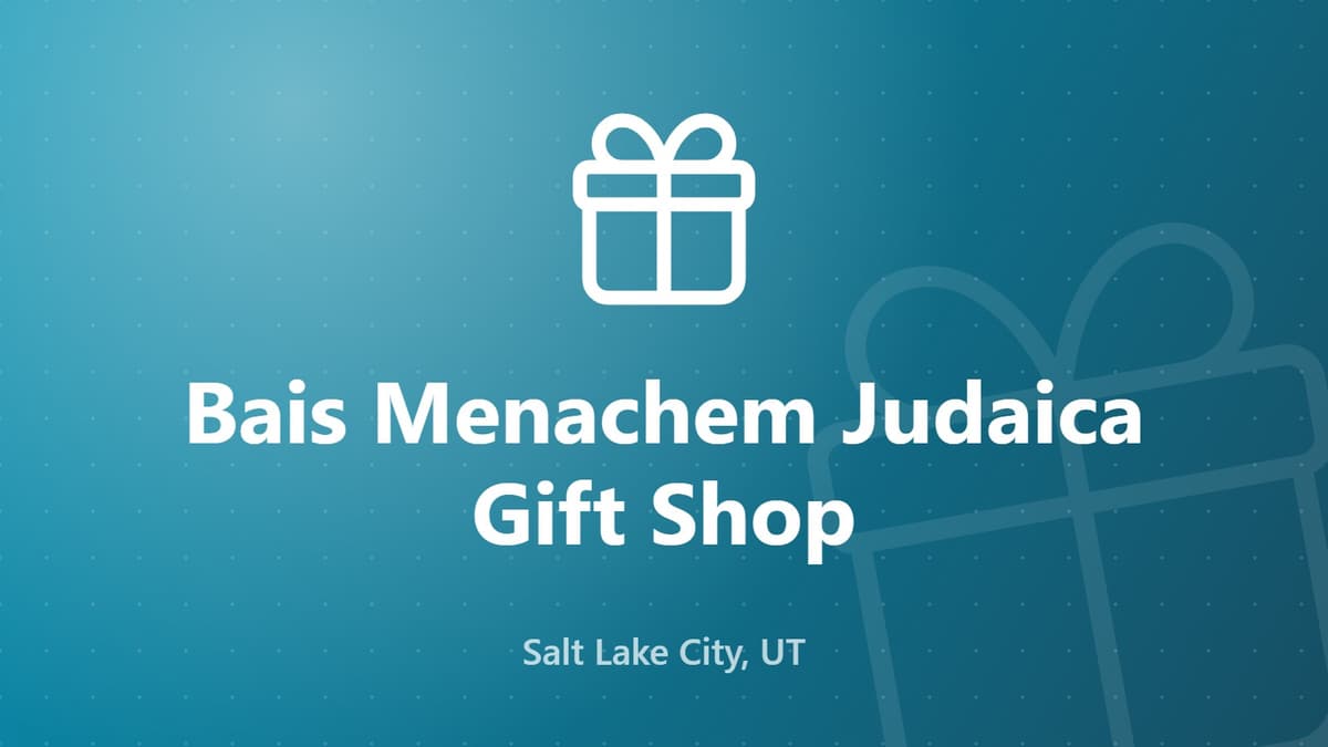 Bais Menachem Judaica Gift Shop