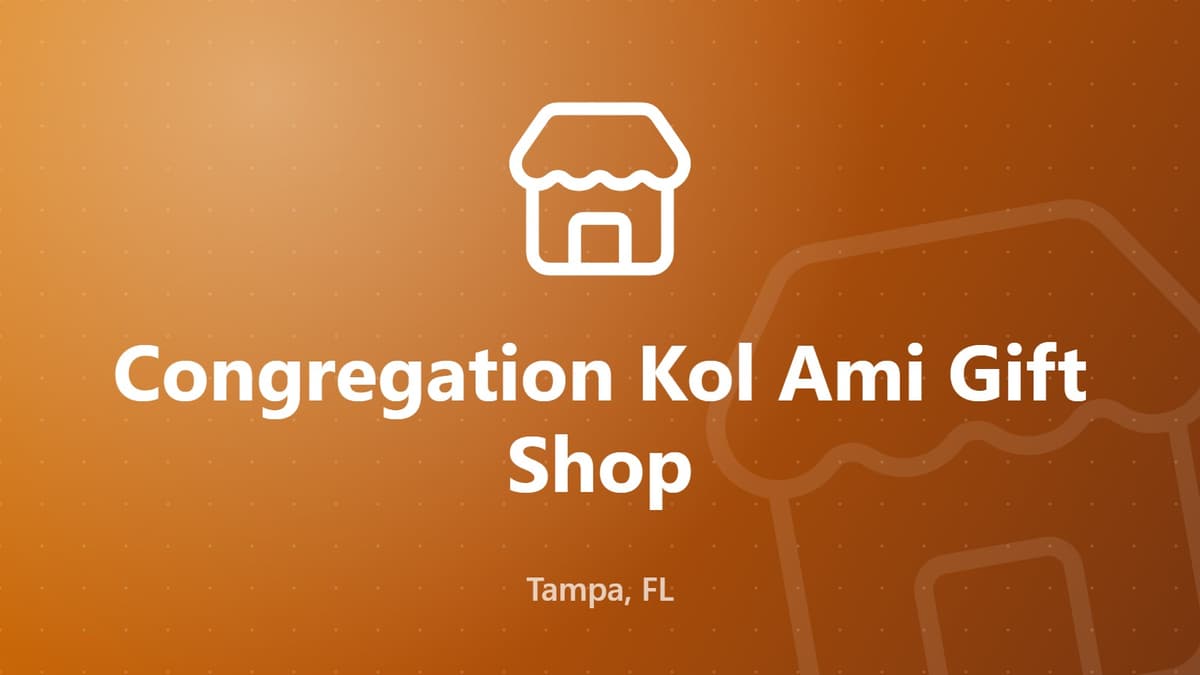 Congregation Kol Ami Gift Shop